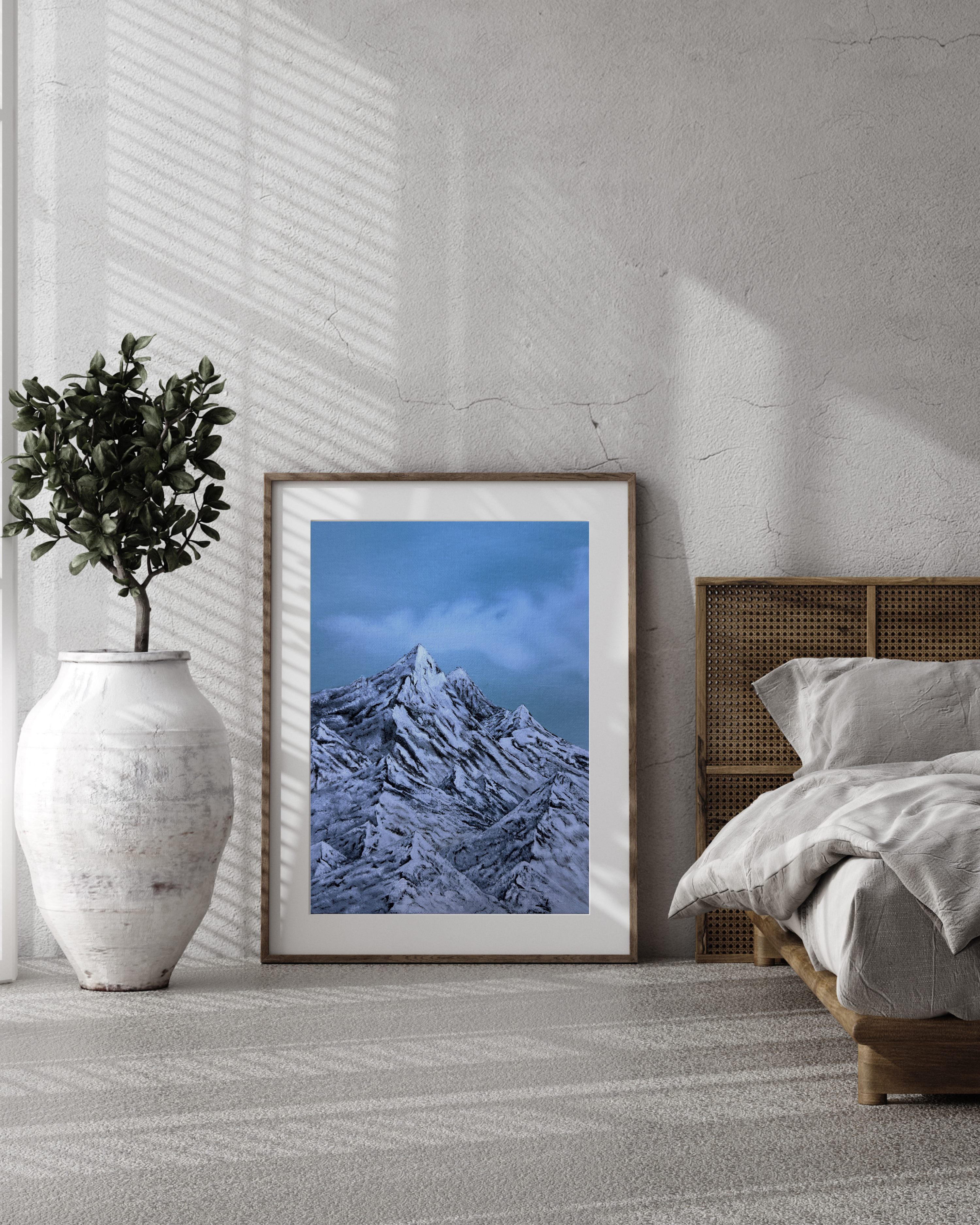 "Mountain Blues" Poster Print