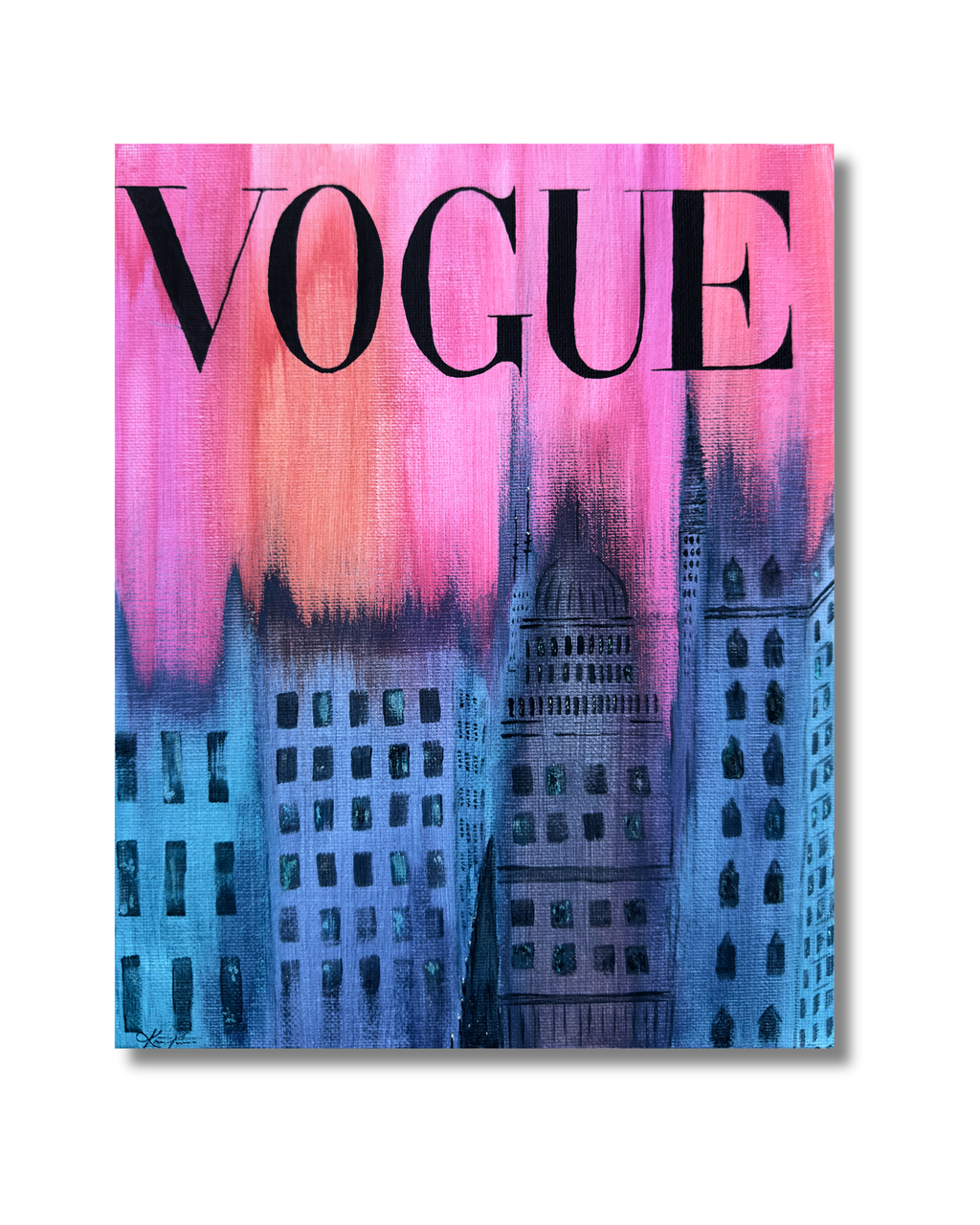 "Runway" Poster Print