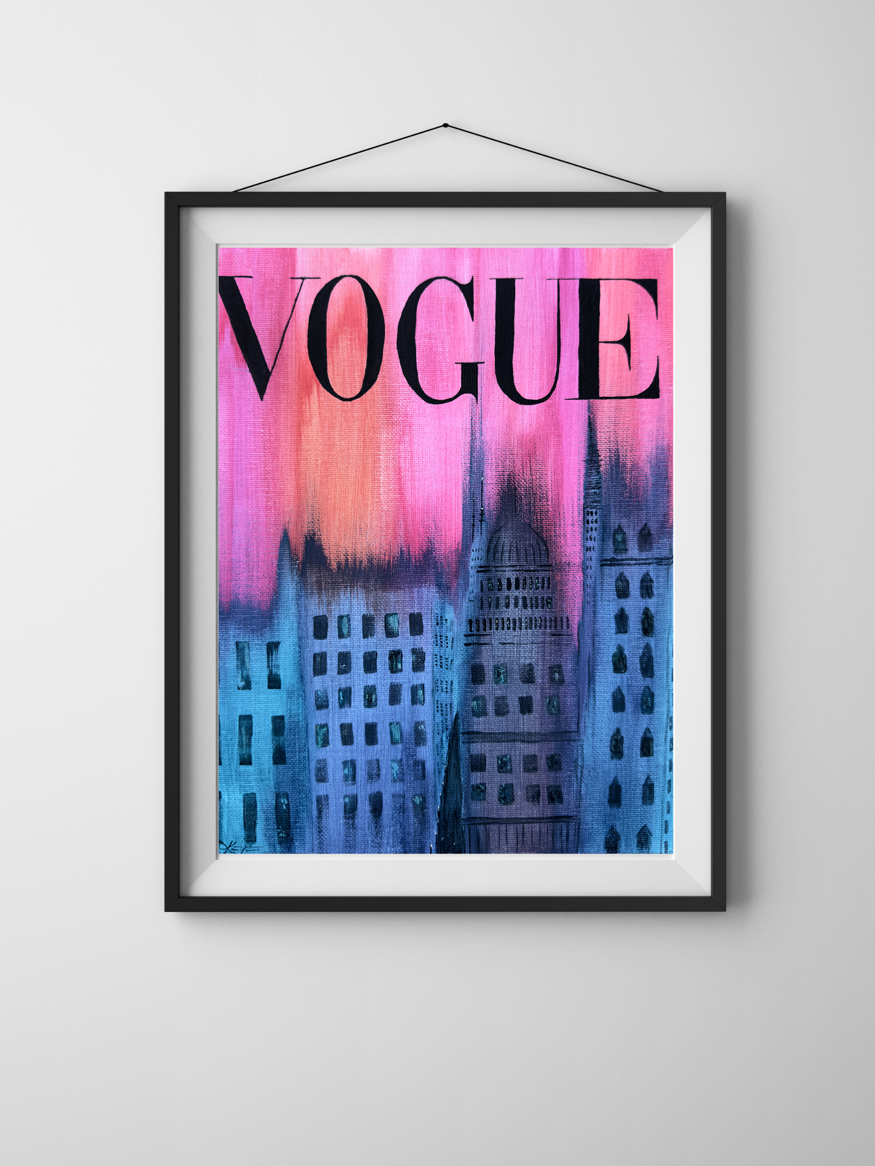 "Runway" Poster Print