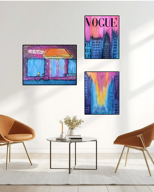 "Coffee Hour" Poster Print