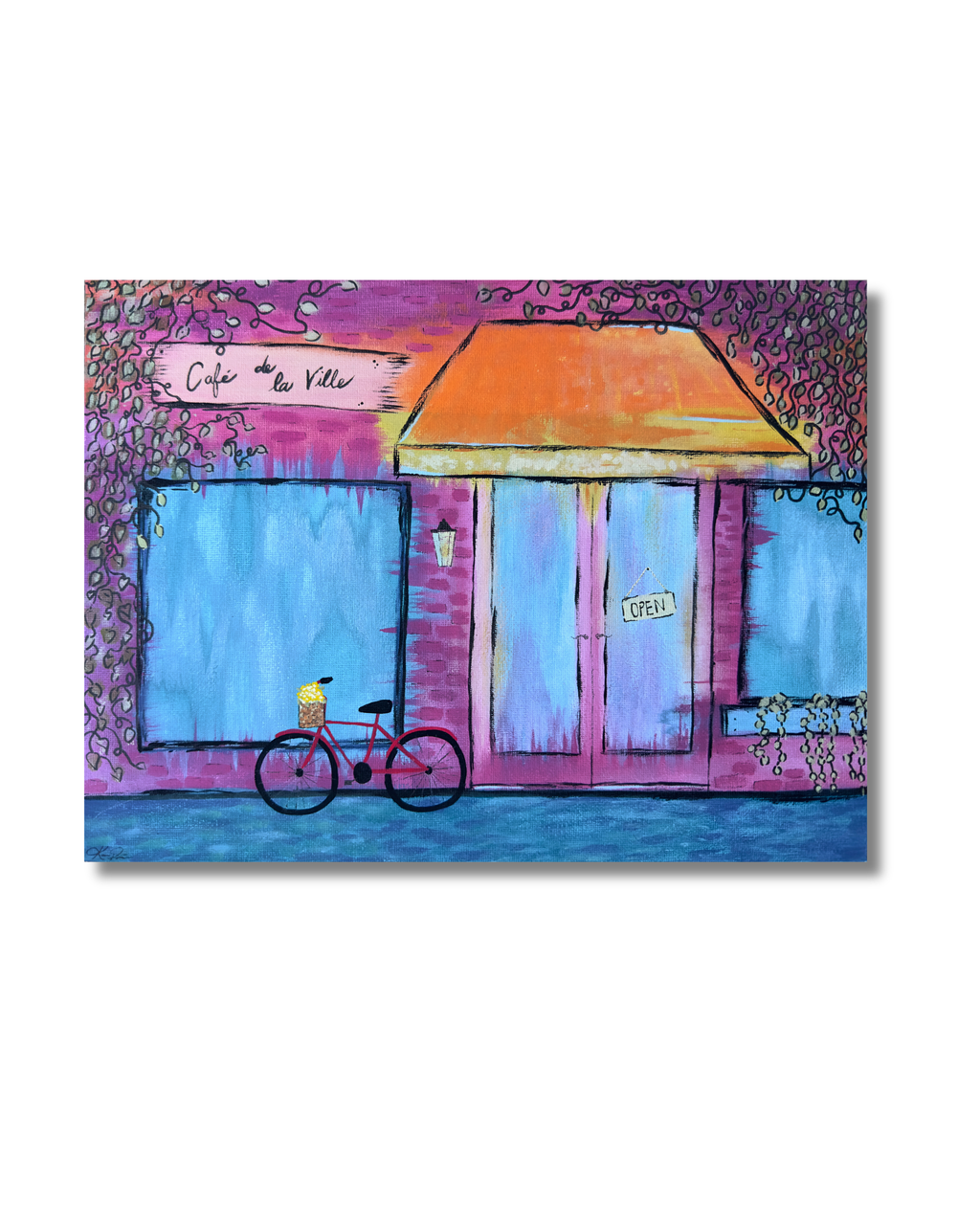 "Coffee Hour" Poster Print