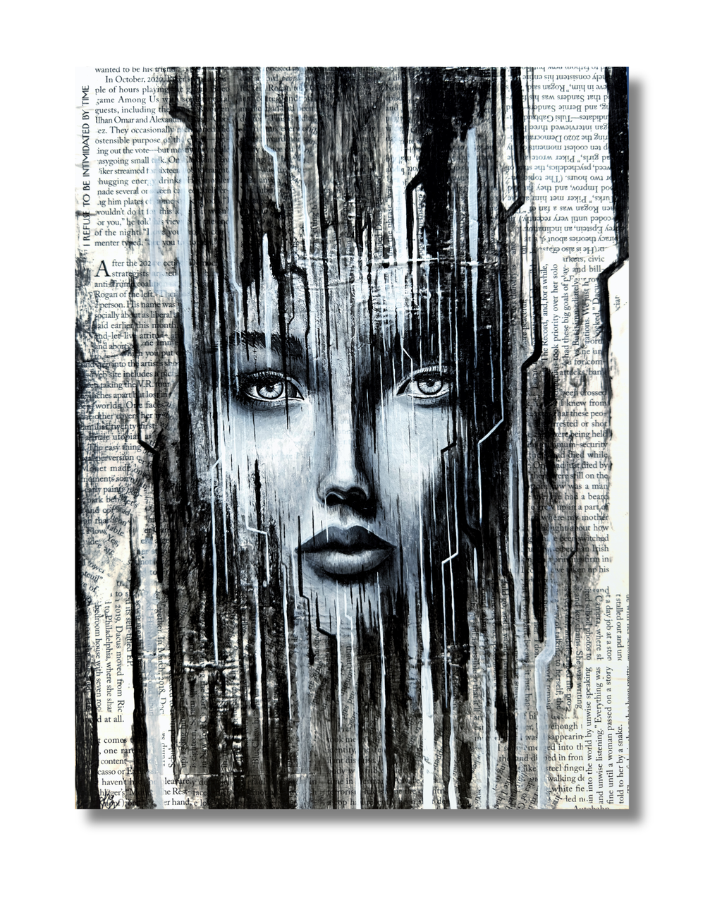 "Divided" Poster Print