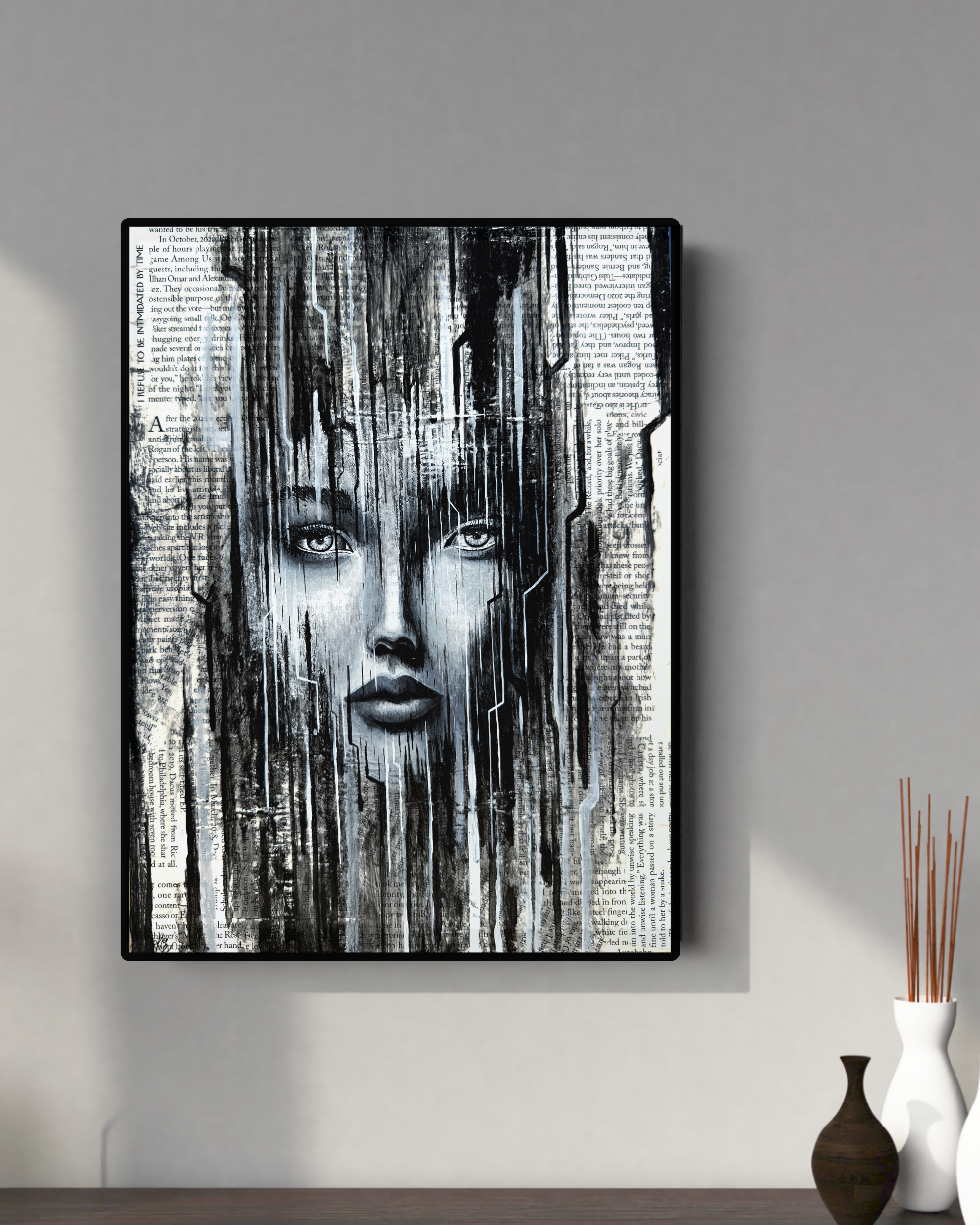 "Divided" Poster Print