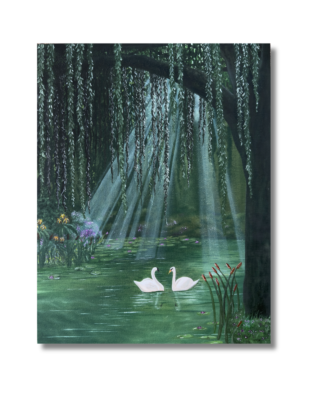 "Under His Wings" Poster Print